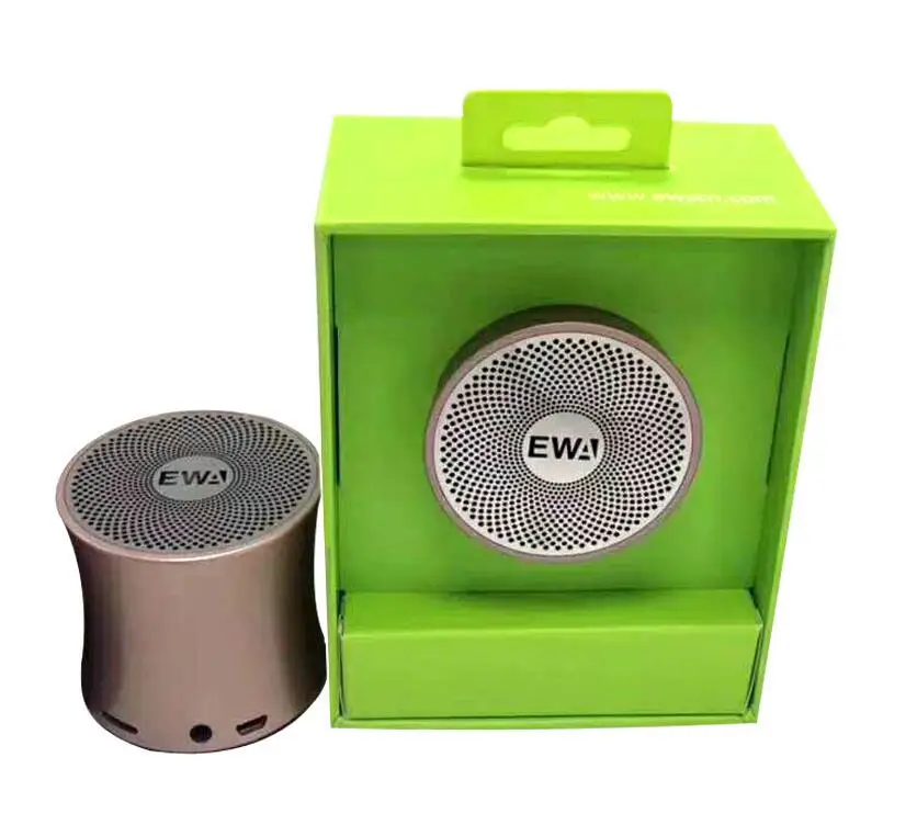 Makescc EWA A5 Led Мини Bluetooth беспроводной динамик с алюминиевым материалом Поддержка TF