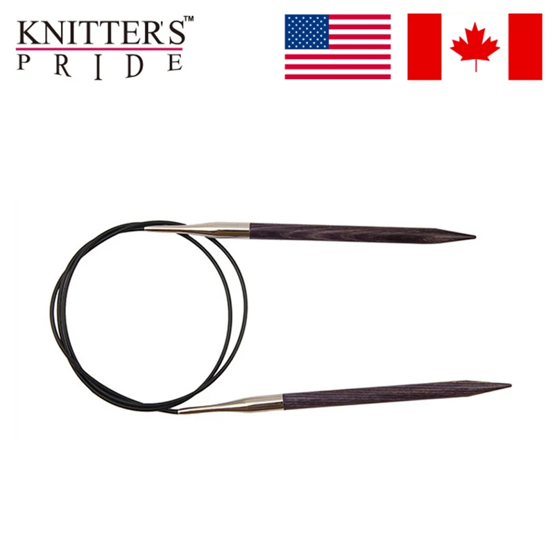 1 шт. Knitpro Knitter's Pride symfonie dreamz 60 см фиксированная круговая игла|Швейные инструменты