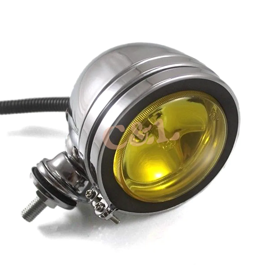 1 шт. мотоциклетный Ретро прожектор противотуманная фара для вождения подходит