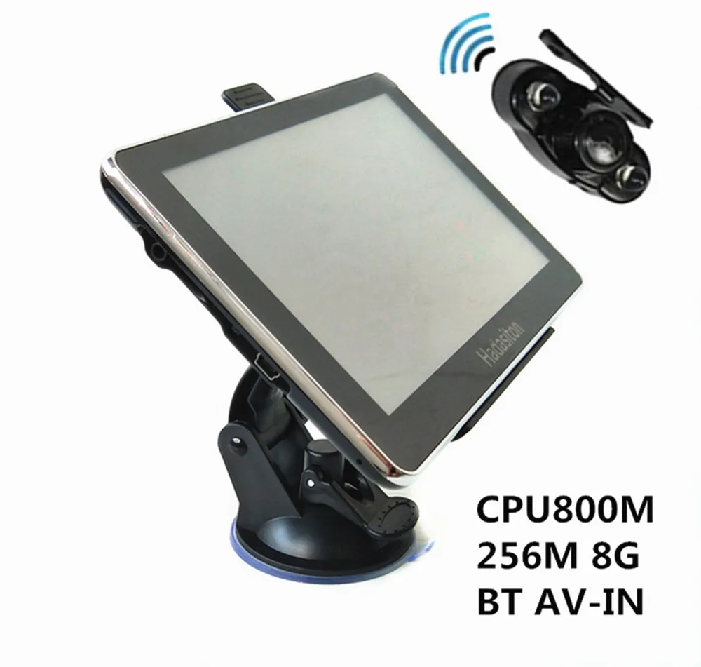 GPS Навигации Заднего Вида системы! 7 дюймов Спутниковой навигации Автомобиля 256 М/8