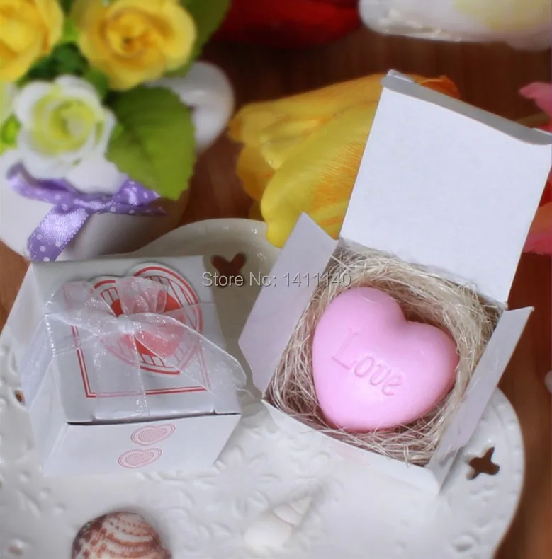 Элегантное розовое мини-мыло с сердечками ароматизированное мыло для свадебной