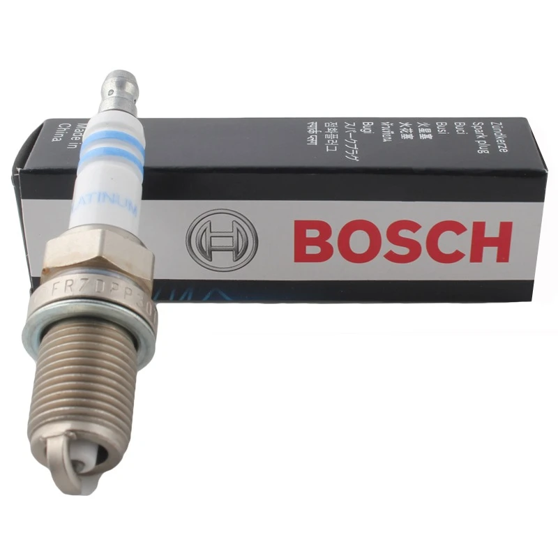 Автомобильная свеча зажигания BOSCH Platinum FR7DPP30T 4 шт./компл. для NISSAN SUNNY Saloon 2 0 SR20DE (2003