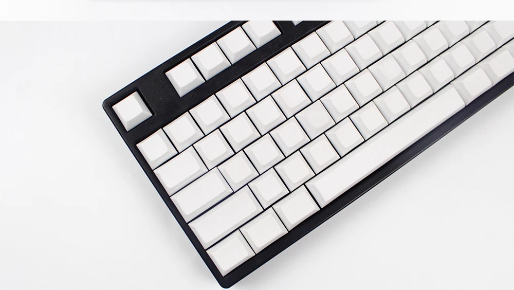 Пустые PBT колпачки dsa профиль для wried Механическая игровая клавиатура 104 клавиш 87 клавиш filco ducky gass