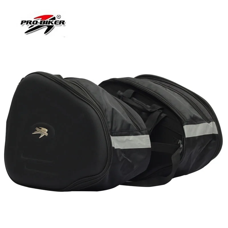 

One Pair PRO-BIKER Motorcycle Waterproof saddlebags Riding Travel Saddle Bag Moto Racing Tail Bags moto Multifunction helmet bag