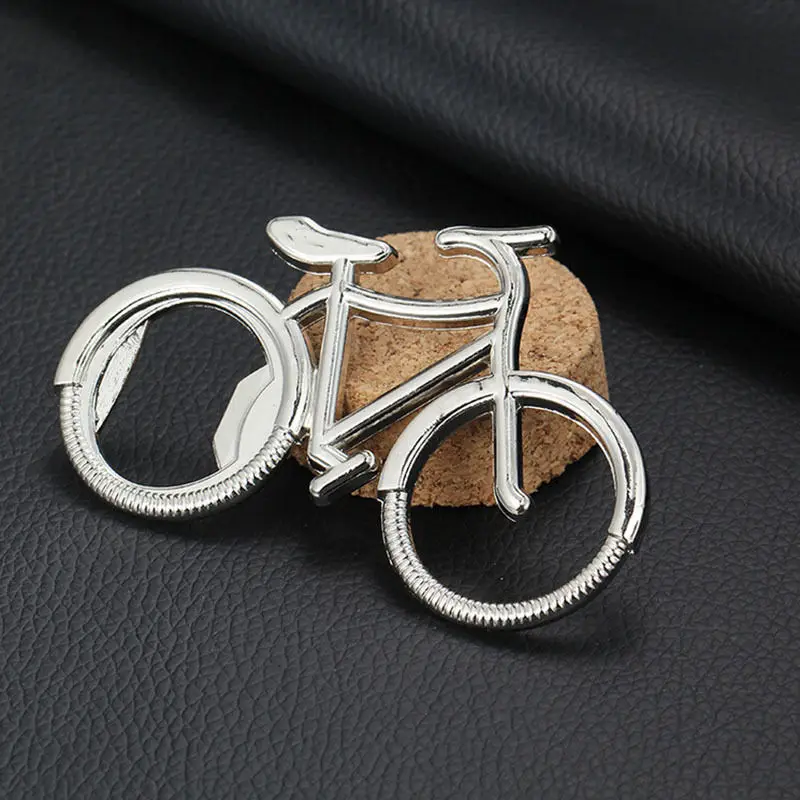 Cute Fashionable Bicycle Metal Beer Bottle Opener Bike keychain key rings for bike lover Wedding Anniversary Party Gift | Дом и сад