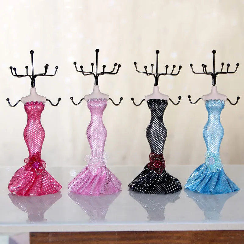 Европейская модель из смолы стеллаж для хранения ювелирных изделий украшения