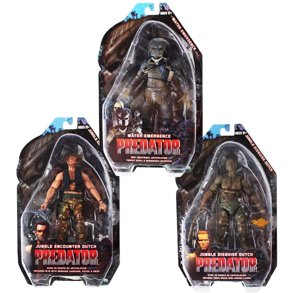 Экшн Фигурка Инопланетянин NECA VS Predaors экшн фигурка встречается с голландскими
