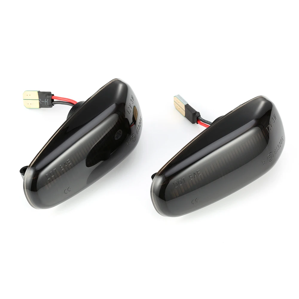 Светодиодный динамический боковый светильник светящийся автомобильный