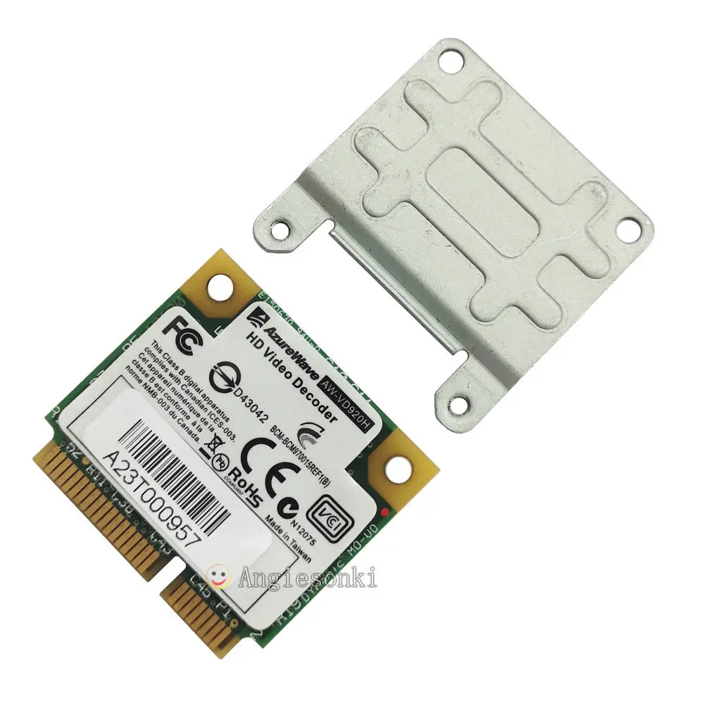 0JPDYC Broadcom AW-VD920 BCM970015 70015 Mini PCI-E APPLE TV 1080p | Компьютеры и офис