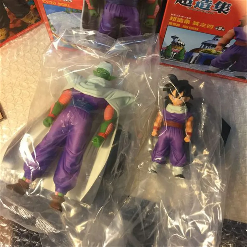 Dragon Ball Z Piccolo против Гоку прыжки битвы Cloakd Ver. Bick кисть Гоку Saiyan ПВХ Рисунок DBZ Коллекция Модель 25 см