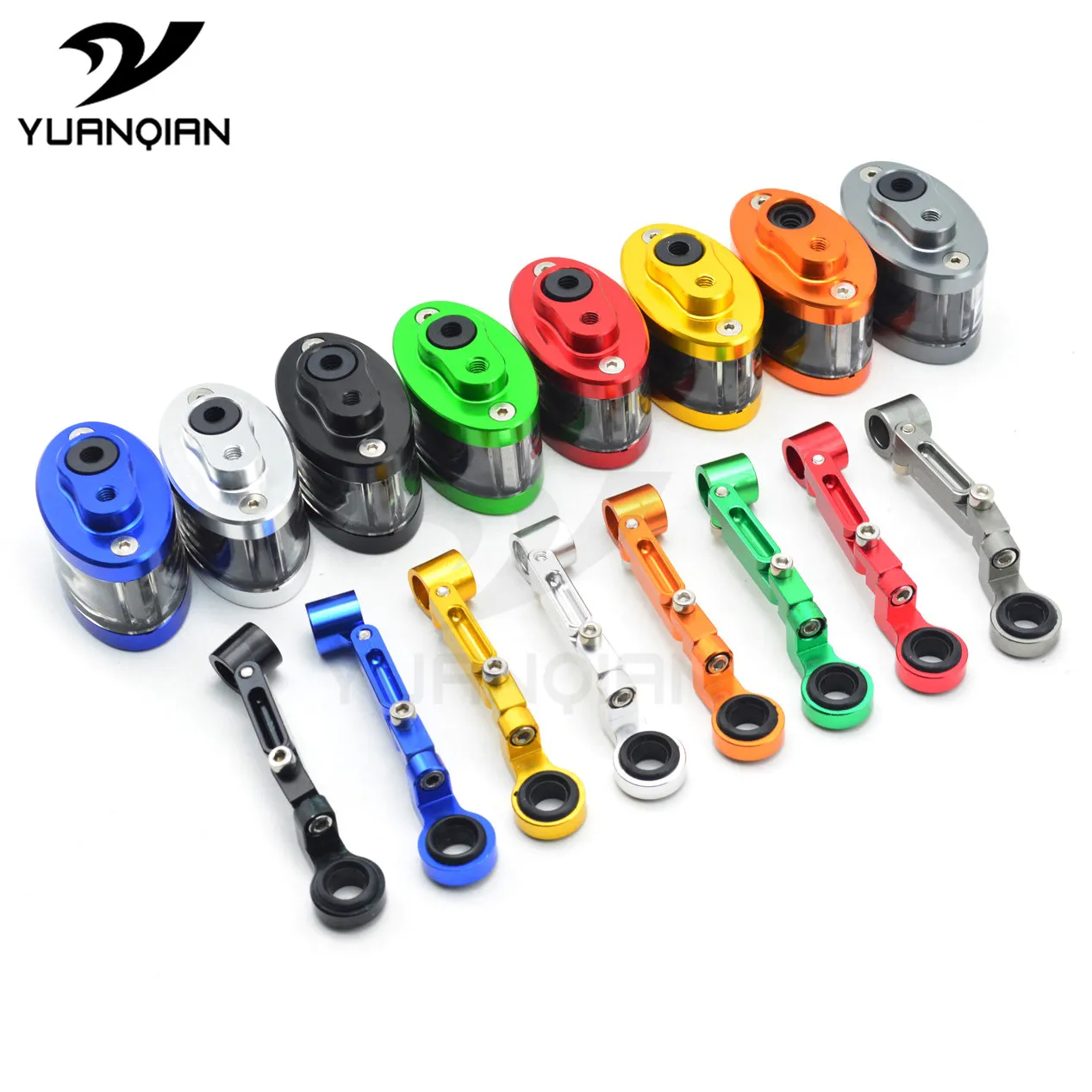 Мотоцикл Тормозная жидкость резервуар для масла чашка бак + кронштейн поддержки