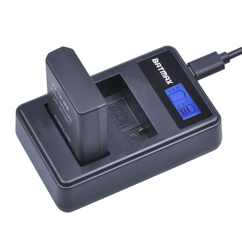 2 шт. EN-EL14 EN-EL14a ENEL14 RU EL14 EL14a Батарея+ ЖК-дисплей USB Dual Зарядное устройство для Nikon D3100 D3200 D3300 D5100 D5200 D5300 P7000