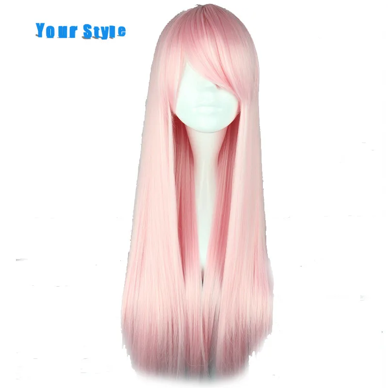 Длинные прямые женские парики для косплея из синтетических волос|fiber|fiber wigsfiber hair |