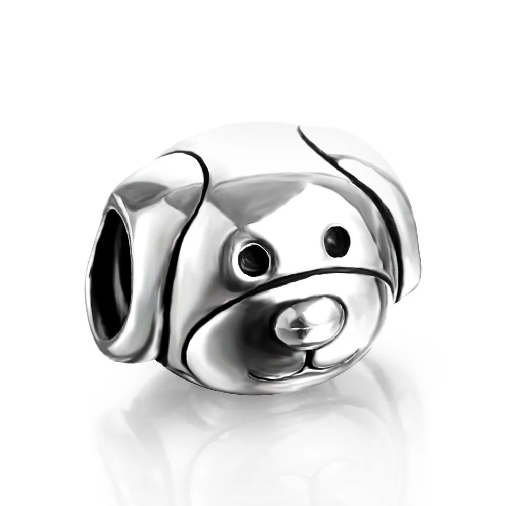 Beagloer New Design Animal Style 925 Silver Diy Beads Charm Fit Original Pandora Bracelet for Women Jewelry Making Gifts | Украшения и