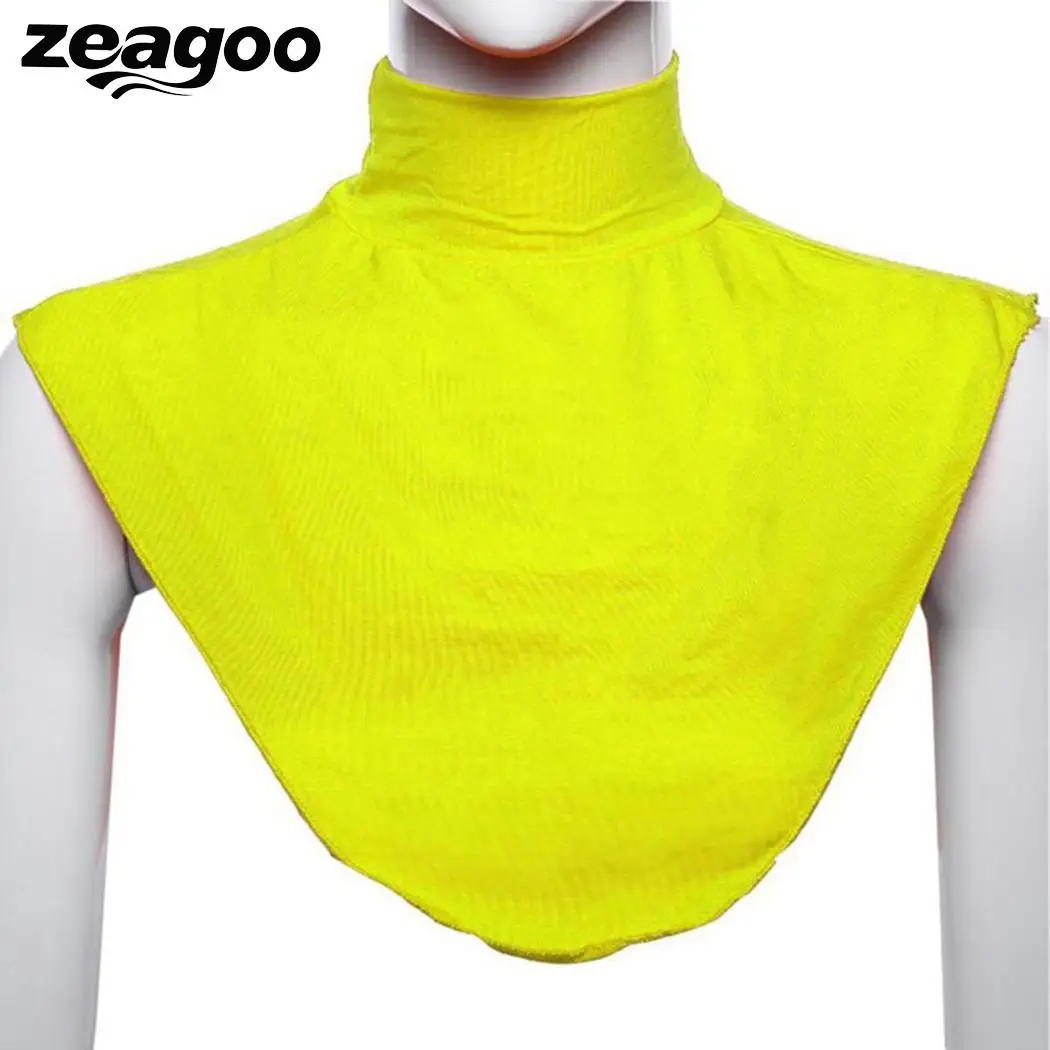 Zeagoo Новый исламистского движения мягкая эластичная петля Твердые воротник шарф
