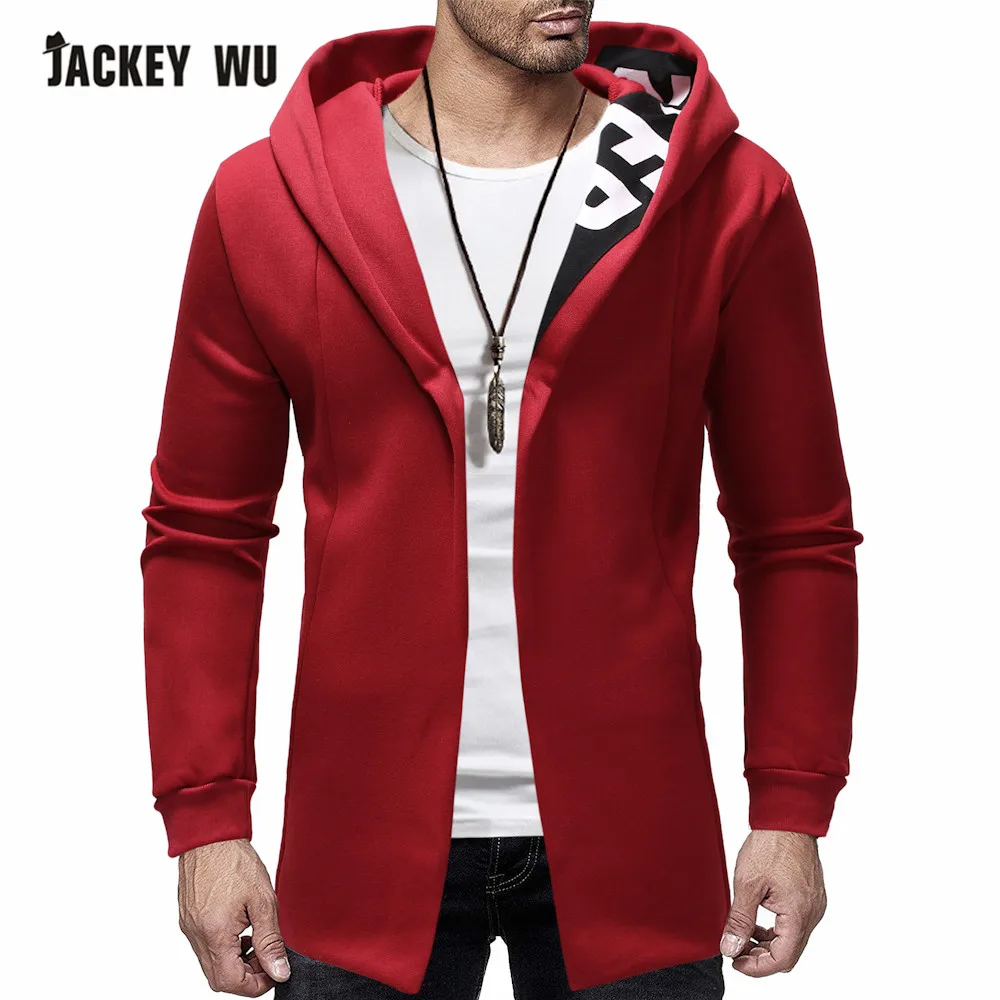 Бренд JACKEYWU мужские толстовки 2019 модный кардиган с буквенным принтом однотонная