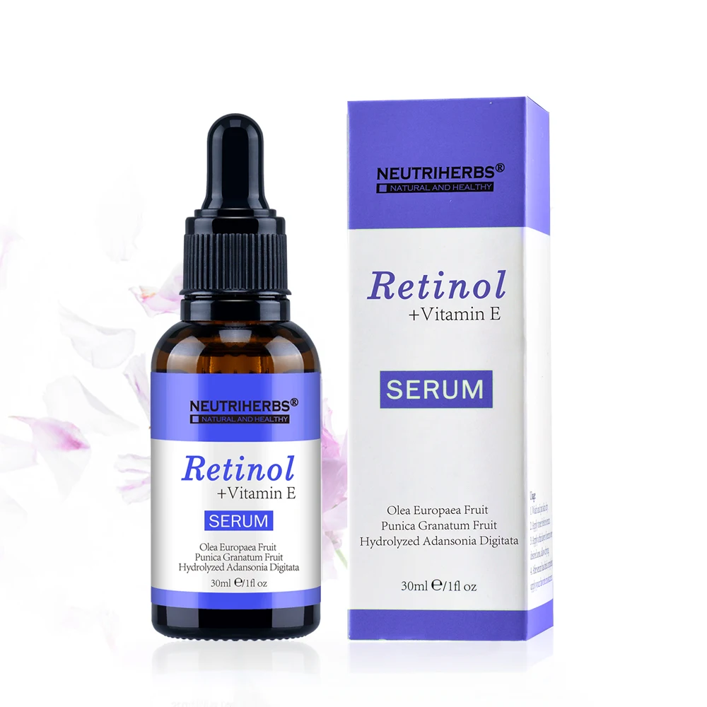 Neutriherbs ретинол + витамин е уход за лицом сыворотка удаляет акне кератин