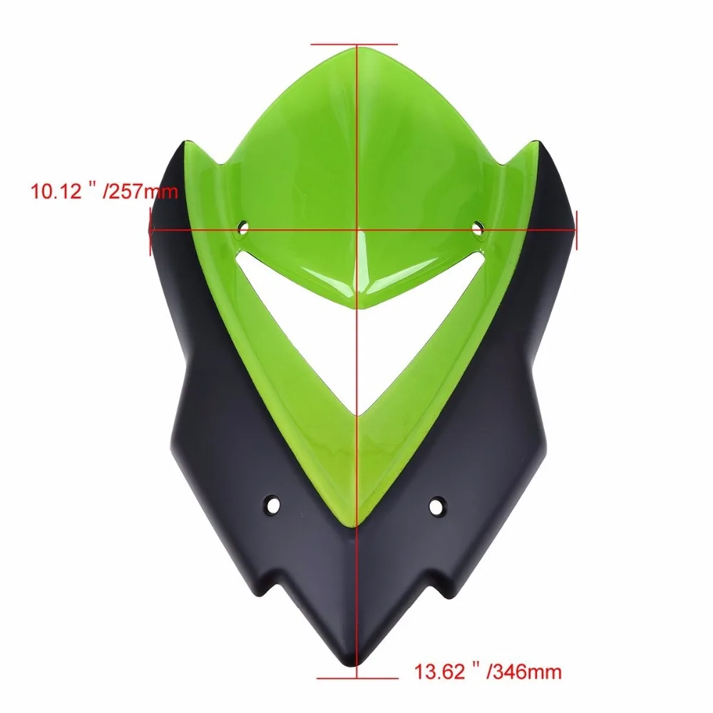 Мотоцикл ветровое стекло лобовое стекло двойной пузырь Bicicleta для Kawasaki Z1000- z1000 ветровое стекло Мотоцикл аксессуары
