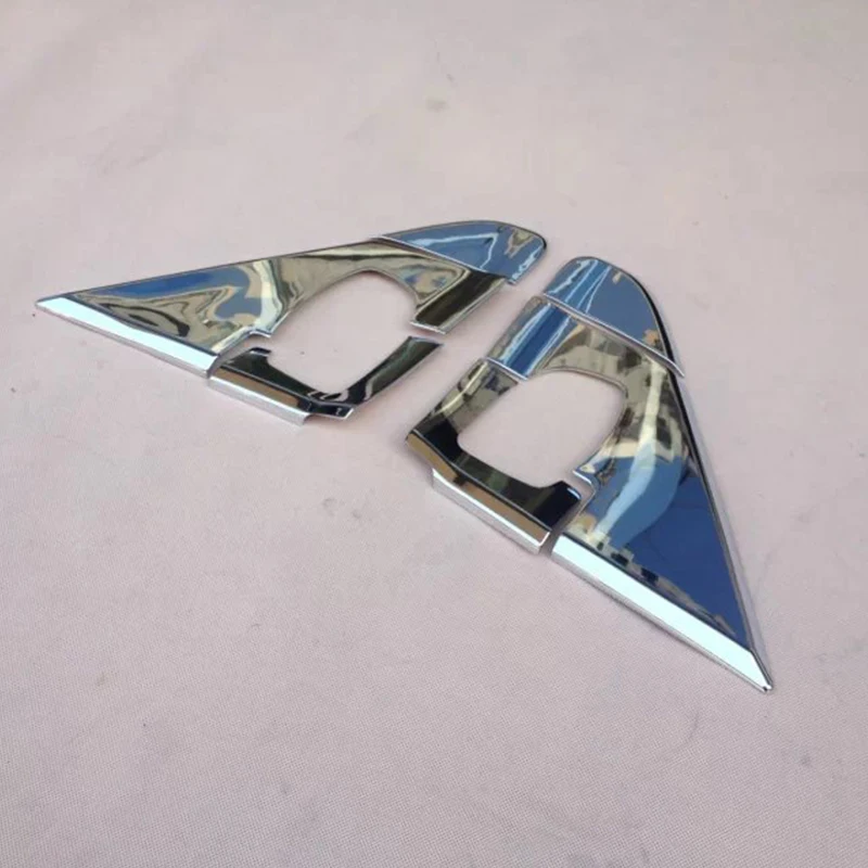 

ABS Chrome Car side door windows Rearview mirror Pillar frame Cover Trim fit for dodge journey fiat freemont 2013 2014 2015 2016