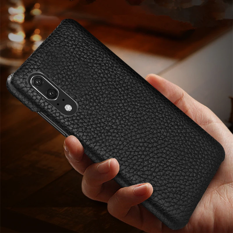P30 Lite кожаный чехол для huawei P30 Pro чехол из натуральной кожи для huawei P30 P20 P10 из натуральной кожи чехол Коврики 9 10 20 RS Обложка