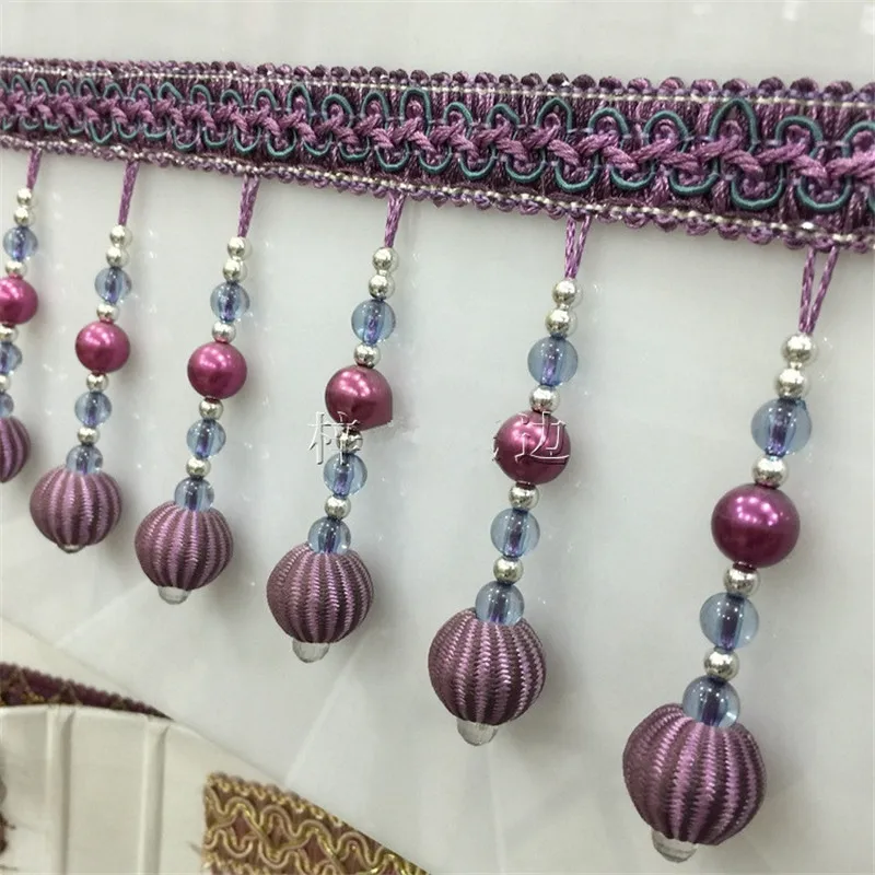 Роскошные бусины XWL 15 Φ 11 см в ширину|tassel fringe|beaded tassel fringedecorative fringe |