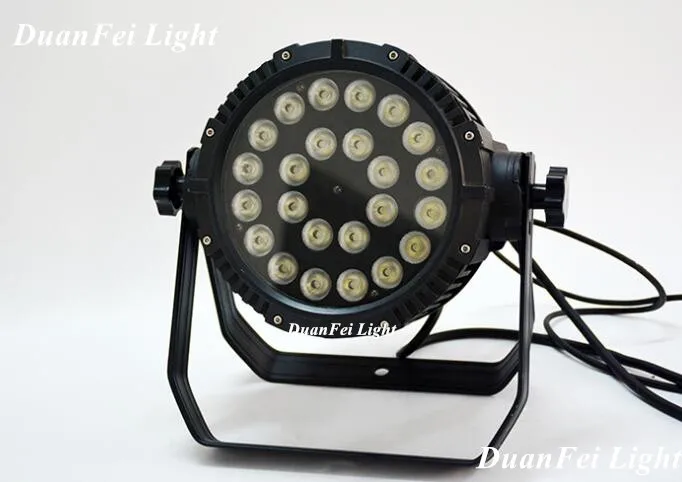 12 шт./лот LED Par свет Открытый 24x18 Вт dmx led par wash rgbwa uv 6in1 ip 65 24 | Лампы и освещение
