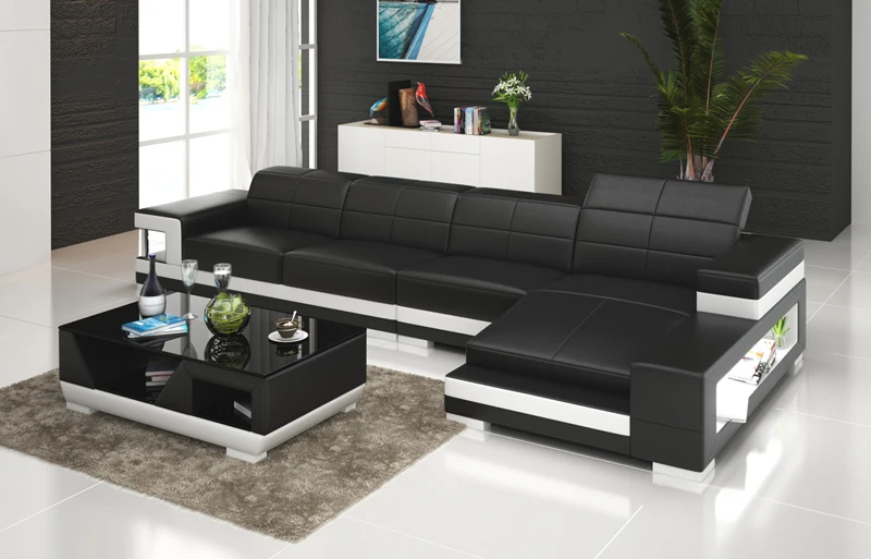 Модульный дизайн мебель для гостиной кожаный диван G8017C|living room furniture|furniture living