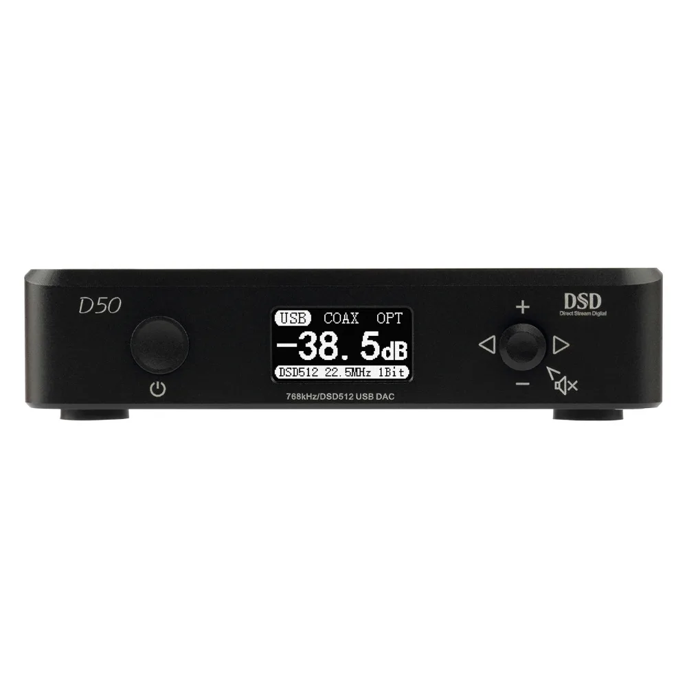 Мини Hi Fi аудио декодер D50 ES9038Q2M * 2 USB DAC XMOS XU208 DSD512 32 бит/768 кГц OPA1612 USB/OPT/COAX
