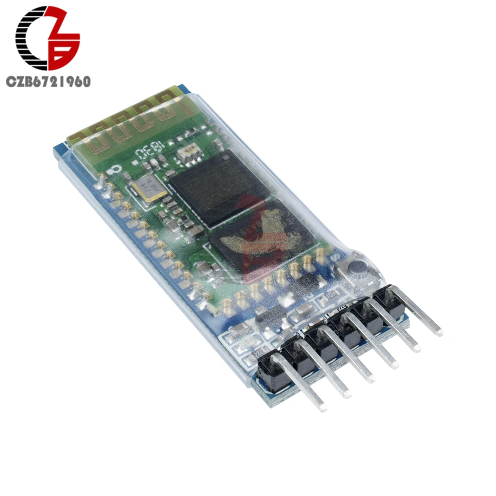 2 шт. HC05 HC-05 Master Slave 6Pin JY-MCU анти-обратный беспроводной Bluetooth RF приемопередатчик серийный модуль 3,3 В для Arduino