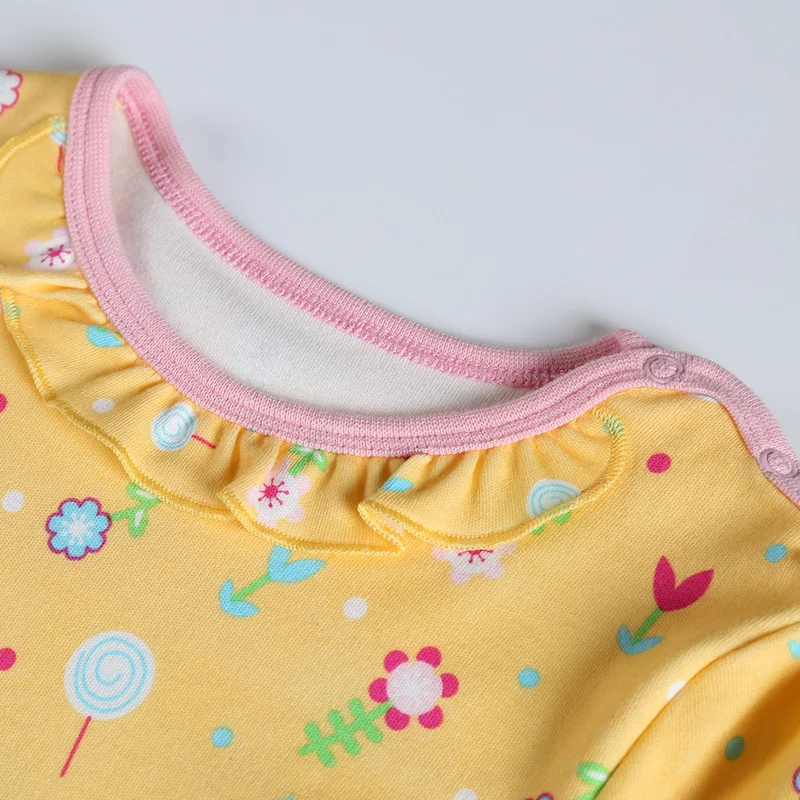 Комплект нижнего белья из хлопка для маленьких девочек|Майки топы и кофточки| |