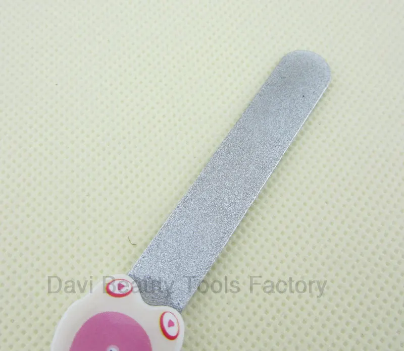 12 шт./лот металлическая пилка для ногтей Уход за маникюром Необычные со стальной