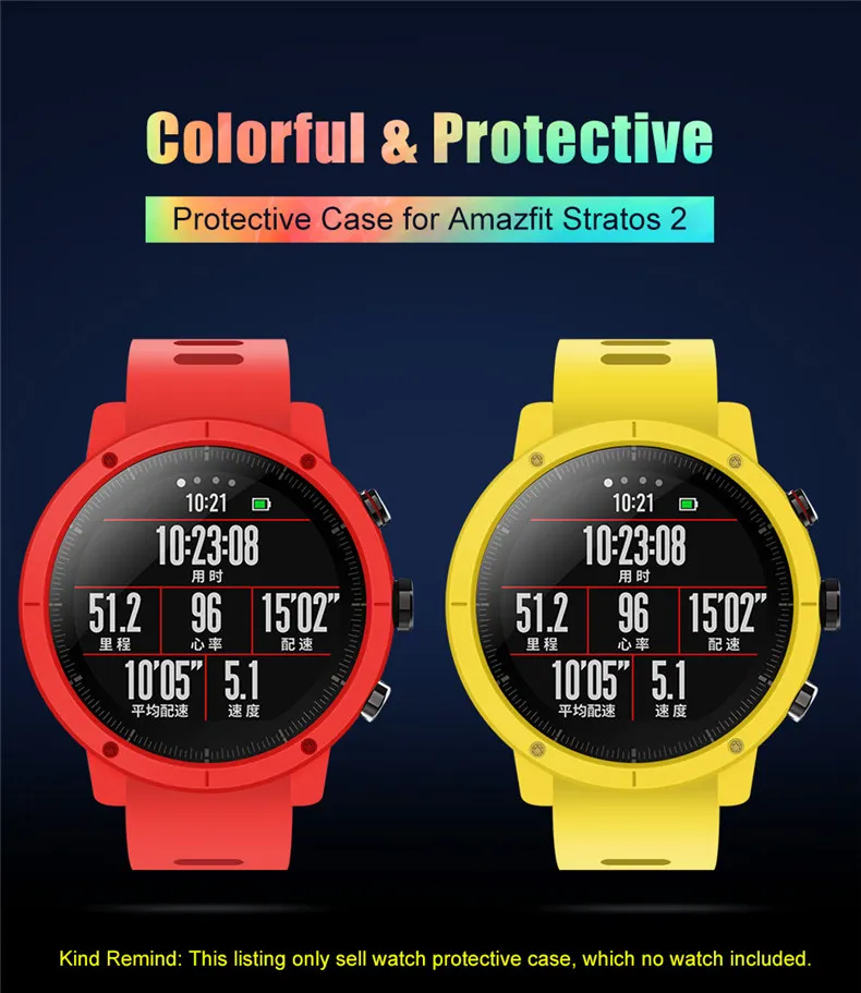 Для Amazfit Stratos 2 Чехлы жесткий Armmor SIKAI Сменный Чехол для Huami