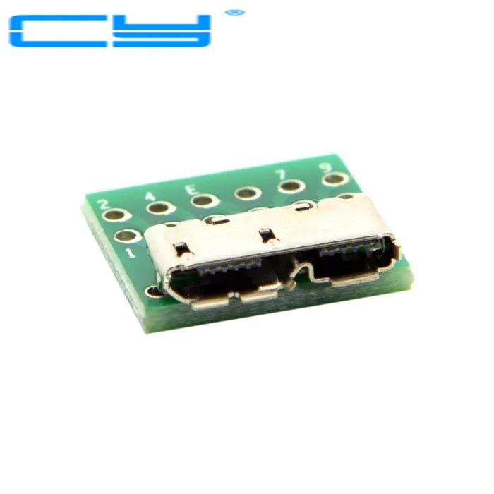 Micro-B USB 3 0 Micro B USB3.0 10pin гнездо разъем плата Тип крепления SMT с печатной платой для DIY