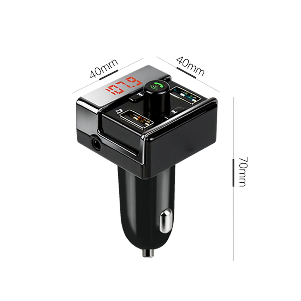 Беспроводной Bluetooth автомобильный комплект MP3-плеер FM передатчик модулятор USB SD ЖК дисплей удаленного челнока 171219
