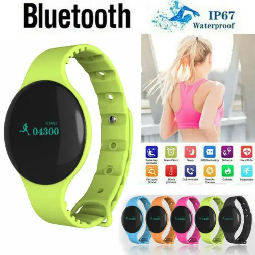 Новейший Bluetooth 4,0 смарт-браслет спортивные часы Счетчик шагов и калорий Фитнес-трекер умный Браслет Шагомер