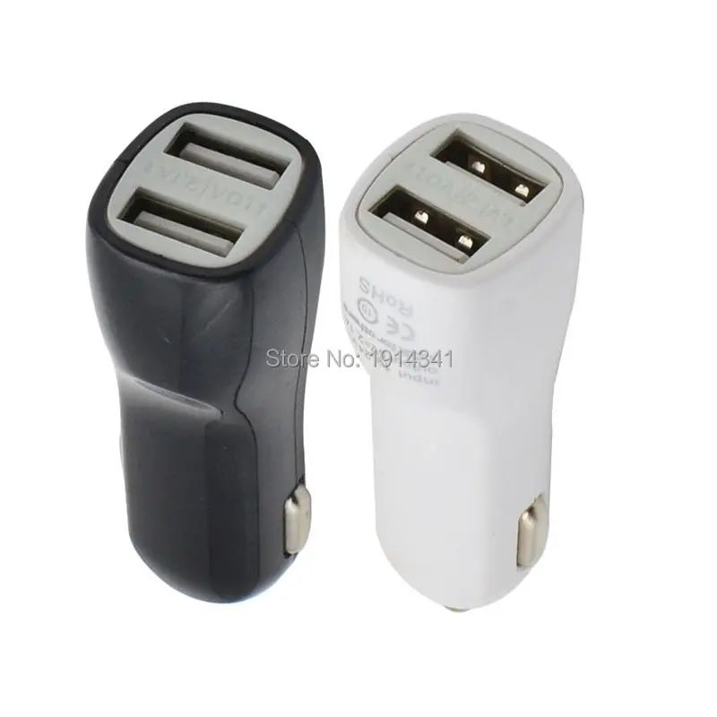 SZAICHGSI автомобильное зарядное устройство с двумя usb портами 2 1 А порта USB