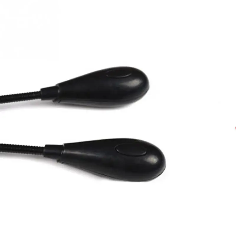 Usb зарядка Регулируемый двойной goosenecks светодиодный светильник с музыкальной подставкой лампа для чтения Спальня прикроватный Домашний Светильник ing аксессуар