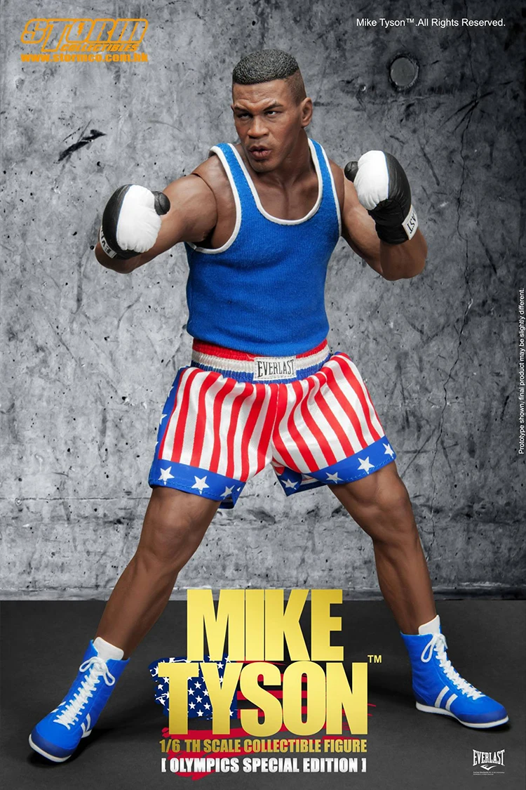 Игрушки от Storm 1/6 самые маленькие тяжеловесные майка Tyson нормальная версия Спорт verion двойная голова Scuplt фигурка новая коробка