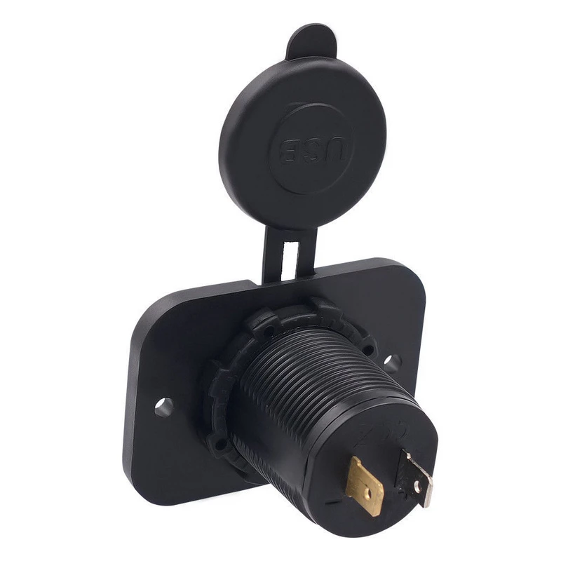 Универсальный 5 в 3.1A двойной 2 USB Высокое качество авто зарядное устройство розетка адаптер 12 В 24 В для мотоцикла автомобиля водонепроницаемый разъем питания