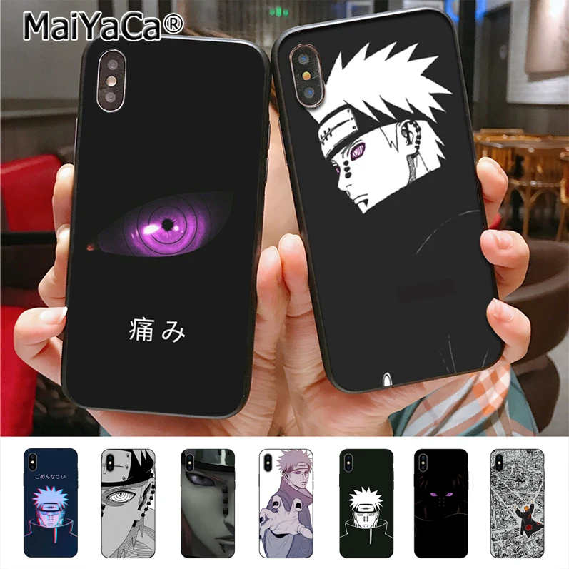 MaiYaCa Наруто Боль чехол для телефона для iphone 11 Pro11 Pro Max X XS XR XS MAX 8plus iphone 7 iphone 6 S plus se 7plus чехол Крышка
