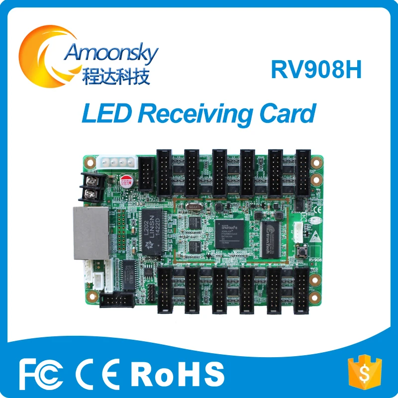 Светодиодный наружный внутренний СВЕТОДИОДНЫЙ экран LINSN приемная карта RV908H