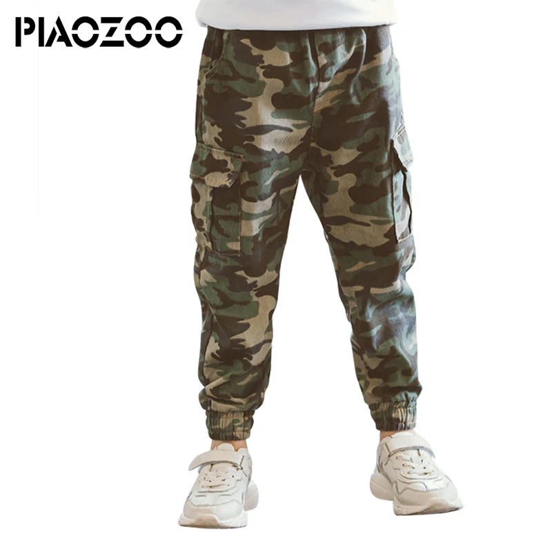 Одежда для мальчиков подростков Детские камуфляжные брюки детские штаны в стиле