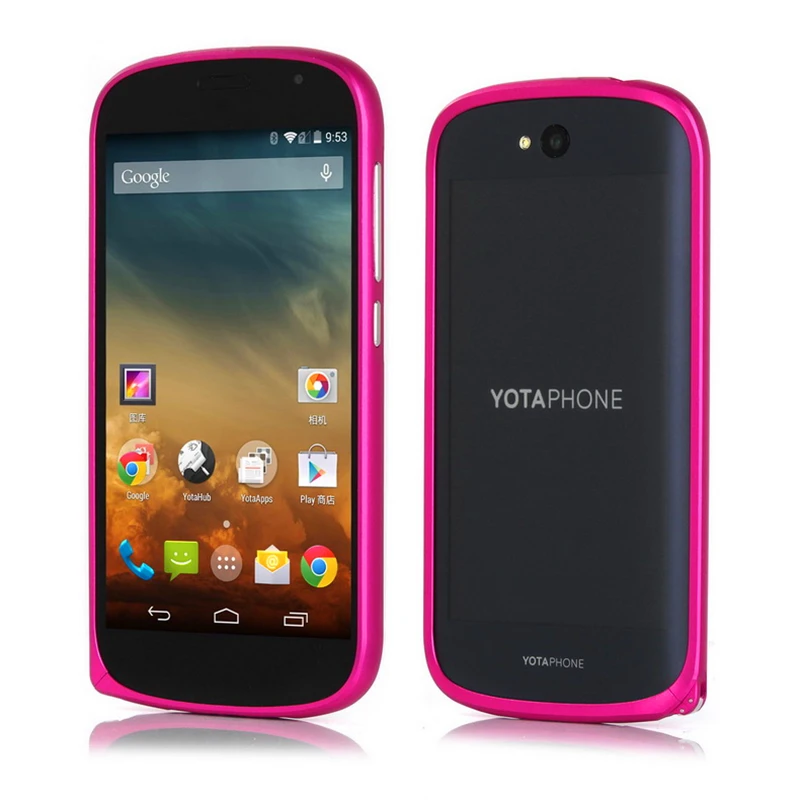 Yotaphone2 бампер чехол Ультратонкий металлический каркас для Yotaphone 2 Yota Phone 2nd Gen