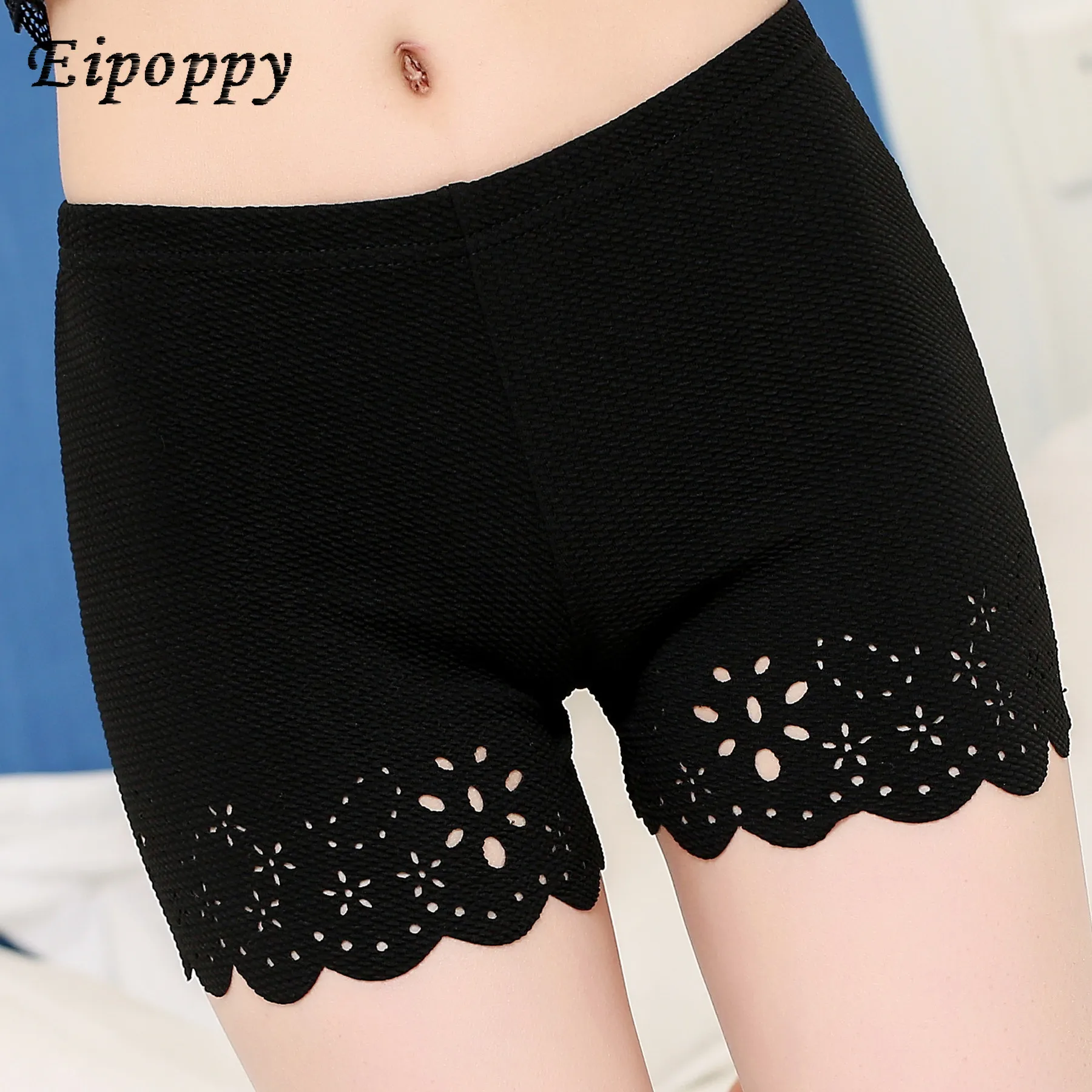 Новинка летние ажурные леггинсы в Корейском стиле с тремя точками женская одежда