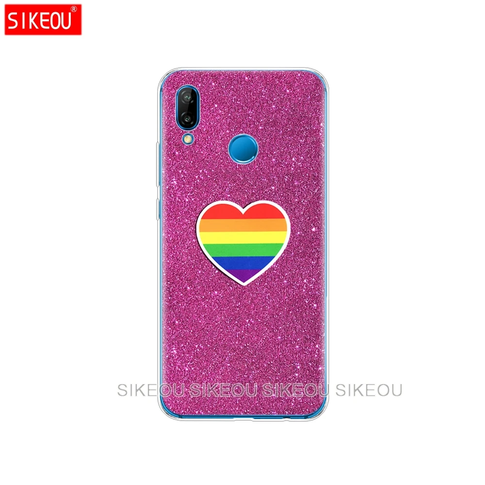 Силиконовый чехол для телефона Huawei P20 P7 P8 P9 P10 Lite Plus Pro 2017 p smart 2018 геев лесбиянок