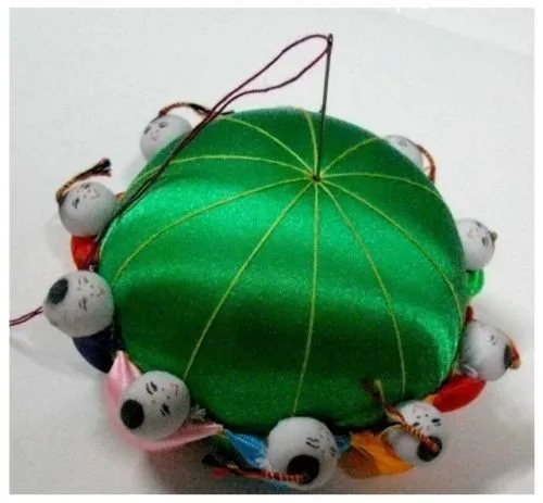 Оптовая продажа 5 шт. китайский шелк ручной работы швейный инструмент винтажная