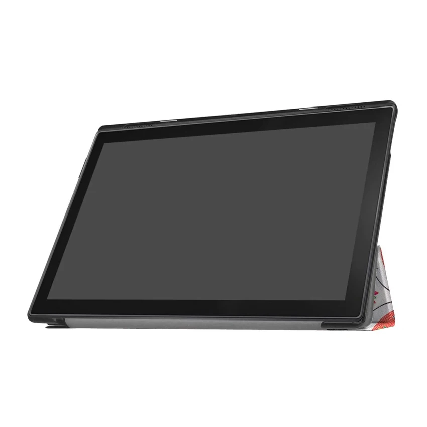 Чехол из искусственной кожи Tab4 10 0 plus чехол с цветным принтом дюймов подставка для
