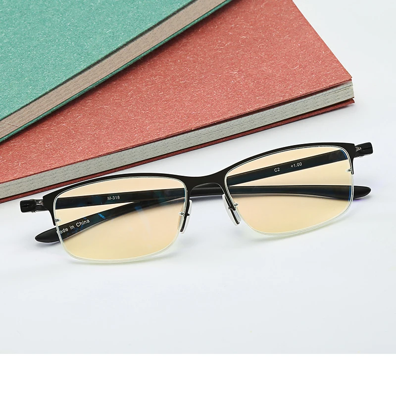 TR90 Reading Glasses Men High Quality Anti Blue Light Presbyopic Ultra Light Women Old Ultralight Flexible+2.00+2.50+3.0 M318