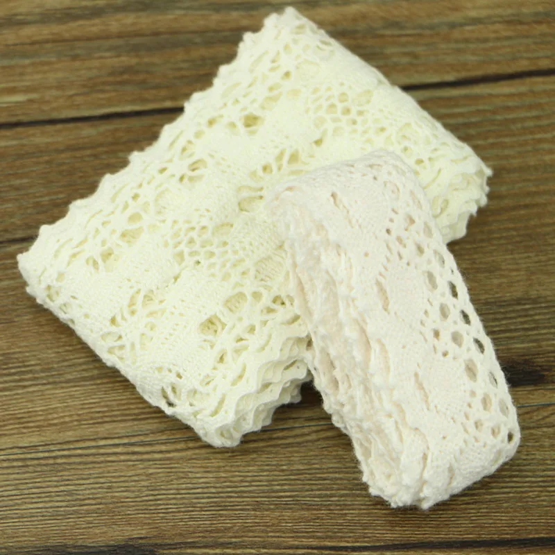 5 ярдов/много белых хлопковых вязаных крючков|5 yard|cotton lace lotlace fabric lot |