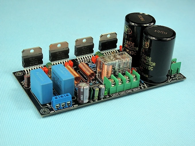 

Free Shipping! Dual-channel TDA7293 Dual Parallel Output amplifier board